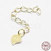925 Sterling Silver Extender Chains STER-F032-10G-3