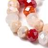 Glass Beads Strands EGLA-A034-M8mm-27-4