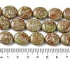 Natural Unakite Beads Strands G-K365-B08-03-5