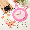 1000Pcs Eco-Friendly Stoving Varnish Iron Brads DIY-PH0021-19-2