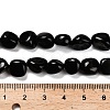 Natural Black Agate(Dyed & Heated) Beads Strands G-P568-C16-01-5