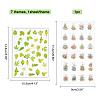 Waterproof Plastic Craft Sheets DIY-CA0001-57-2