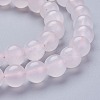 Natural Pink Calcite Beads Strands X-G-F687-01A-3