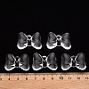 Transparent Acrylic Pendants TACR-T024-02BB-205-4