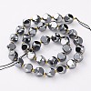 Terahertz Stone Beads Strands G-A030-B18-10mm-B-2