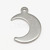 Tarnish Resistant 304 Stainless Steel Charms STAS-M037-09-1