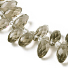 Crystal Glass Beads Strands X-GLAA-D033-29-3