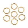 Ion Plating(IP) 304 Stainless Steel Closed Jump Rings STAS-G393-06G-16-1