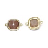 Natural Sunstone Links connectors G-L514-019I-2