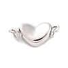 925 Sterling Silver Box Clasps STER-H111-07B-P-1