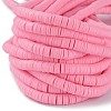 Handmade Polymer Clay Beads X-CLAY-R067-3.0mm-28-4