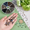 1260Pcs 7 Style Glass Round Bugle Beads SEED-PH0001-56-5