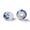 Handmade Porcelain European Beads CF257Y-1