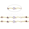 Butterfly & Round Glass Beaded Chains CHS-P016-38G-07-2