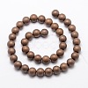 Electroplate Non-magnetic Synthetic Hematite Beads Strands G-R363-8mm-05-2