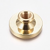 Brass Blank Stamp Head DIY-WH0148-09C-2