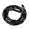 Natural Snowflake Obsidian Beads Strands GG-N002-01A-05-3