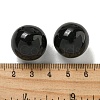 Natural Obsidian Round Ball Figurines Statues for Home Office Desktop Decoration G-P532-02A-25-01-3