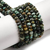 Natural African Turquoise(Jasper) Beads Strands G-F717-02B-01-1