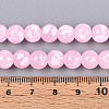 Baking Paint Glass Beads Strands DGLA-N015-8mm-02-4