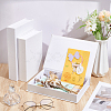 3Pcs 3 Sizes Burlap Cloth Packing Boxes AJEW-WH0709-068-2