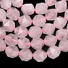 Natural Rose Quartz Beads Strands G-Z119-A41-03-5