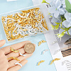 200pcs 10 Styles Tibetan Style Alloy Beads DIY-SP0001-40-3