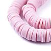 Handmade Polymer Clay Heishi Beads X-CLAY-R067-8.0mm-26-3