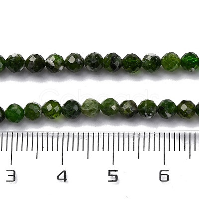 Natural Diopside Beads Strands G-G188-B14-02-1