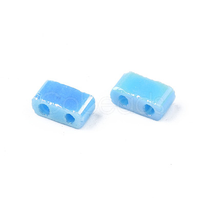 2-Hole Opaque Glass Seed Beads SEED-N004-002-B01-1