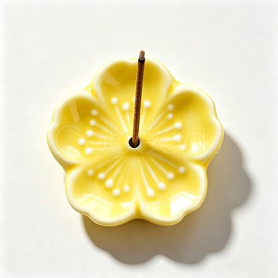 Porcelain Incense Burners DJEW-PW0012-122C-1