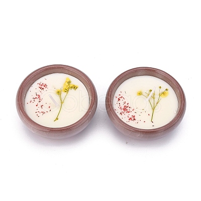 SaddleBrown Porcelain Candles DIY-P009-D12-1
