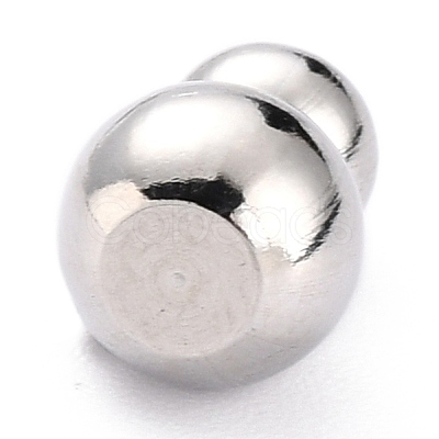 Tarnish Resistant 304 Stainless Steel Beads STAS-B011-05C-P-1