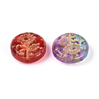 Glass Beads Strands GLAA-T028-09-1