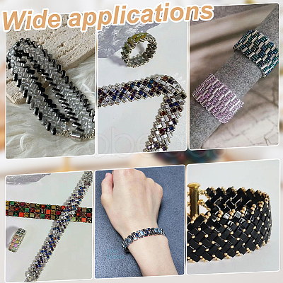 Nbeads 210~240Pcs Glass Seed Beads SEED-NB0002-08I-1