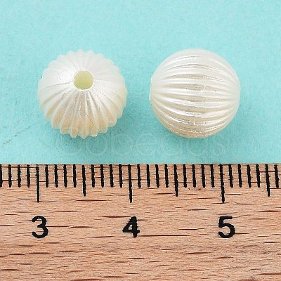 ABS Plastic Imitation Pearl Bead MACR-K350-10A-1