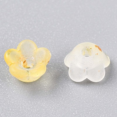 Frosted Transparent Acrylic Beads LS-X-OACR-N137-72G-1