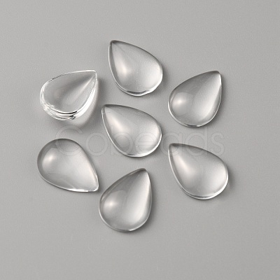 Transparent Glass Cabochons GLAA-WH0022-94B-1
