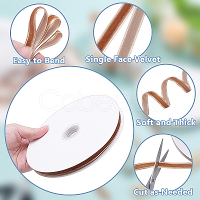 1 Roll Velvet Ribbons SRIB-AR0001-27A-1