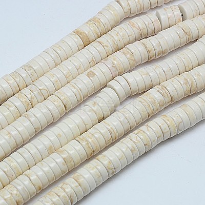 Synthetic Turquoise Beads Strands TURQ-G110-10x3.5mm-11-1