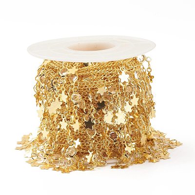Brass Curb Chains CHC-E024-19G-1