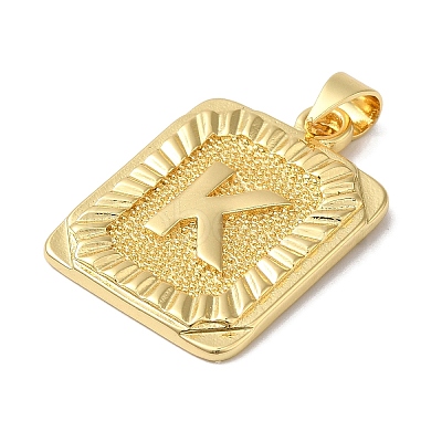 Rack Plating Brass Pendants KK-B092-42G-K-1
