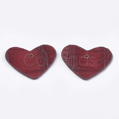 PU Leather Pendants FIND-S299-01B-1