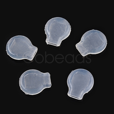 Comfort Silicone Clip on Earring Pads X-SIL-T003-03-1