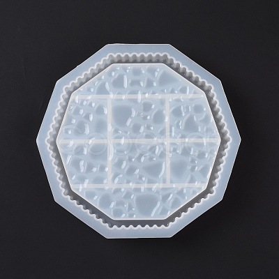 Polygon Jewelry Tray Food Grade Silicone Molds DIY-D074-02-1
