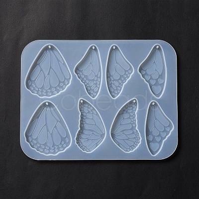 DIY Butterfly Wing Pendant Silicone Molds DIY-F134-04B-1