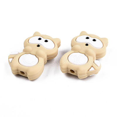 Food Grade Eco-Friendly Silicone Focal Beads SIL-T056-03B-1