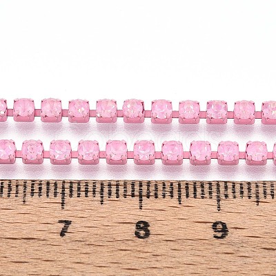 Iron Rhinestone Cup Chains CH-T006-05A-09-1