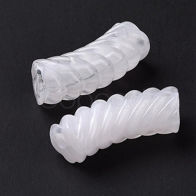 Two Tone Opaque Acrylic Beads OACR-A016-06H-1