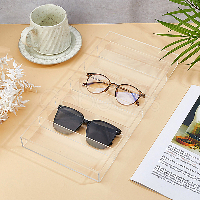 6-Slot Acrylic Sun Glasses Storage Tray ODIS-WH0025-235-1
